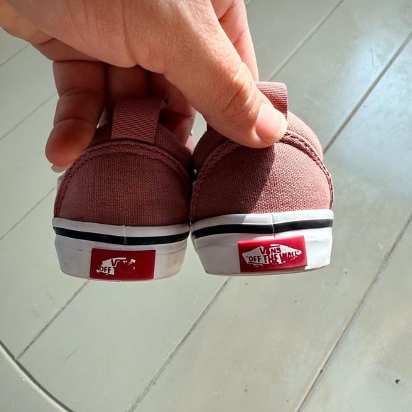 Vans Kids Sneakers - Rust and White - Picture 3 of 5